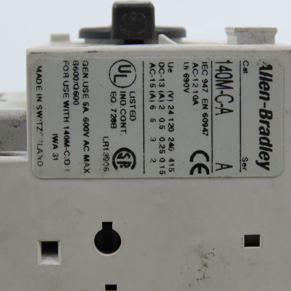 Allen Bradley 140M-F8E-C32 23-32A Motor Protector Circuit Breaker W/ 140M-C-A