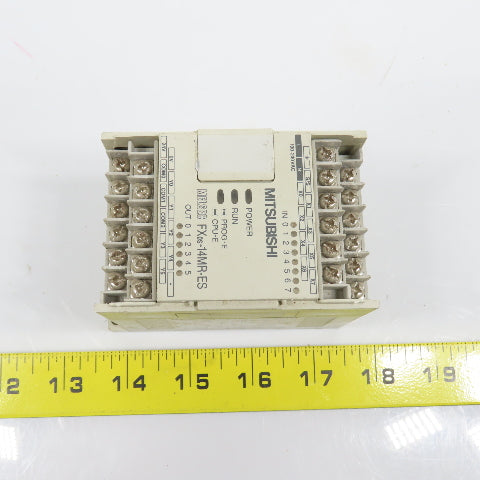 Mitsubishi FXos-14MR-ES/UL Melsec Programmable Controller 100-240V