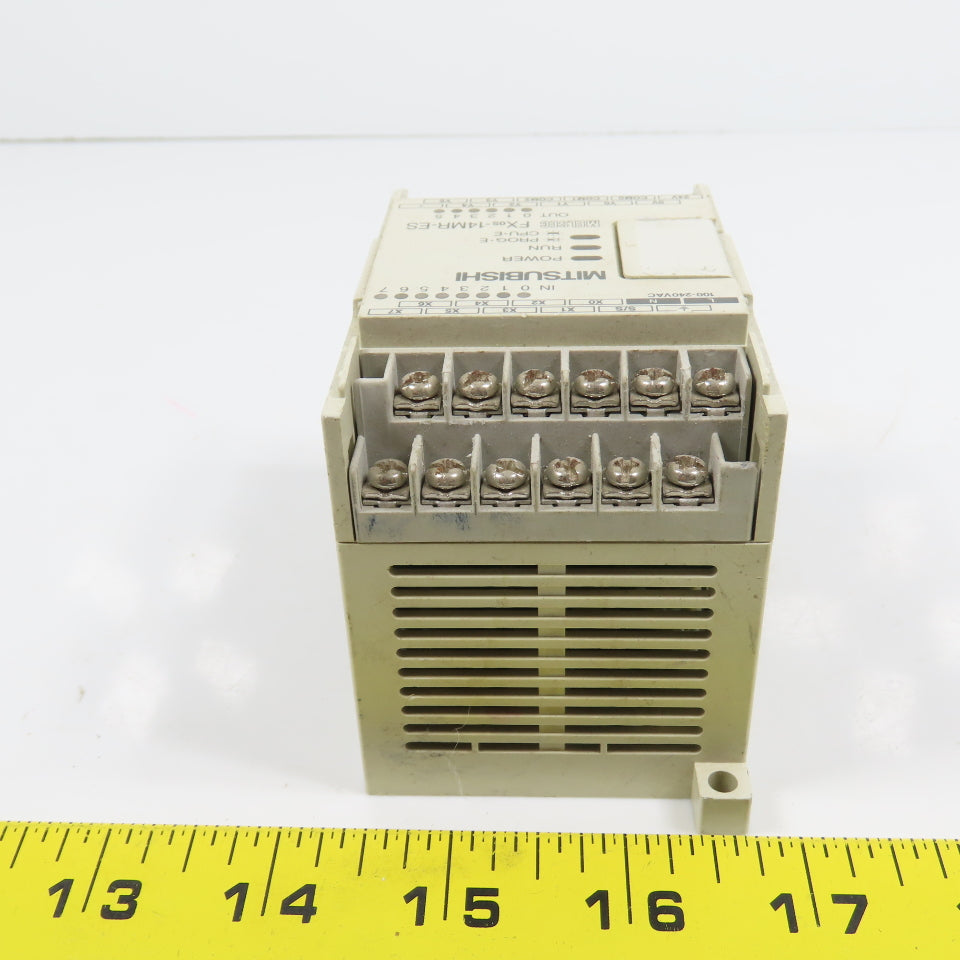 Mitsubishi FXos-14MR-ES/UL Melsec Programmable Controller 100-240V