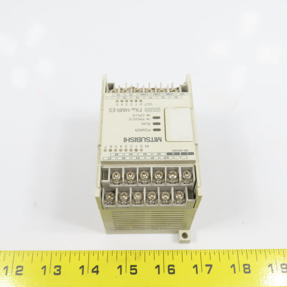 Mitsubishi FXos-14MR-ES/UL Melsec Programmable Controller 100-240V