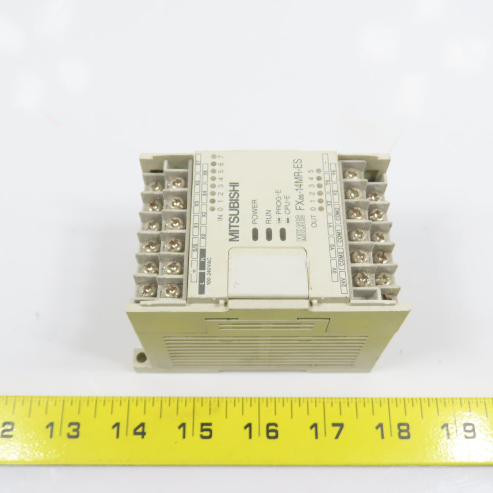 Mitsubishi FXos-14MR-ES/UL Melsec Programmable Controller 100-240V