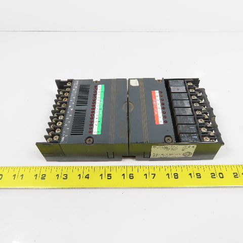 Idec PFJ-N161U PFJ-T081U 8-Relay Output Module 24VDC In 240VAC Output