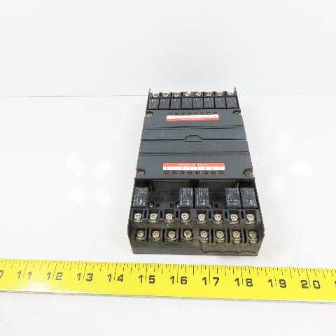 Idec PFJ-T081U 8-Relay Output Module 120/240VAC Output