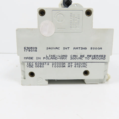 Merlin Gerin NC100H Multi 9 Type C 3-Pole 80A Rail Mount Circuit Breaker 240VAC
