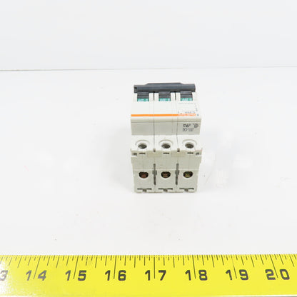 Merlin Gerin 24469 Multi 9 C60 3-Pole 20A Rail Mount Circuit Breaker 480/277V