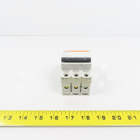Merlin Gerin 24469 Multi 9 C60 3-Pole 20A Rail Mount Circuit Breaker 480/277V