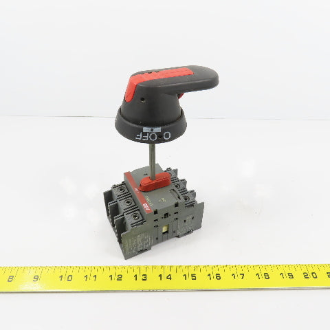 ABB OT125E3 100A General Purpose Panel Operator Safety Disconnect Switch 600VAC