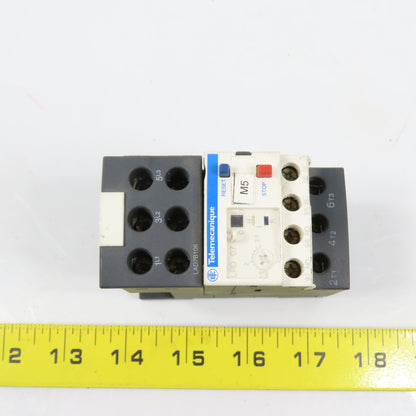 Schneider Telemecanique LRD 07 1.6-2.5A Thermal Overload Relay W/ LAD7B106