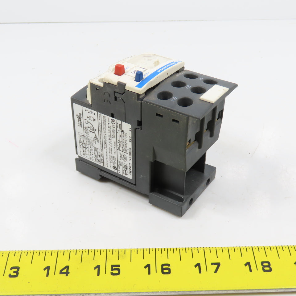 Schneider Telemecanique LRD 07 1.6-2.5A Thermal Overload Relay W/ LAD7B106