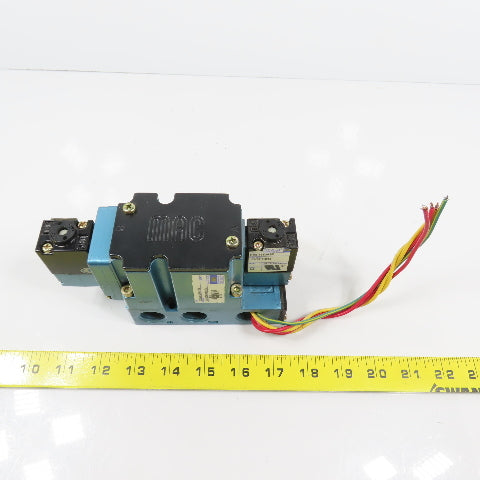 Mac 6321D-311-PM-111DA 2-Position Pneumatic Solenoid Directional Valve 120V