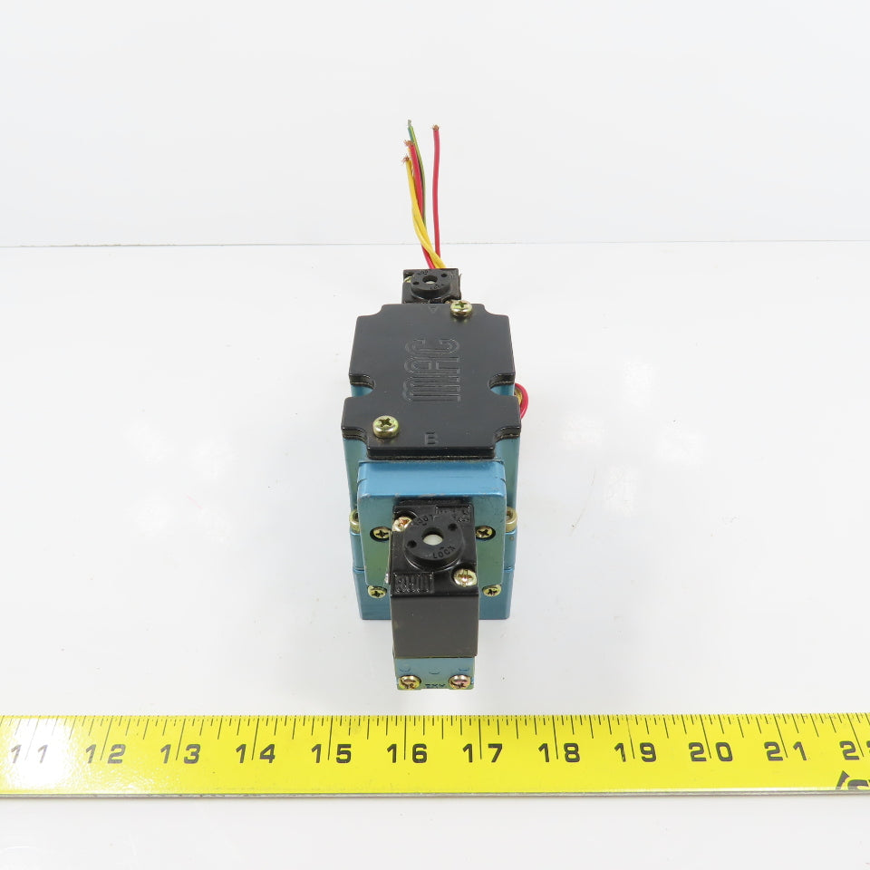 Mac 6321D-311-PM-111DA 2-Position Pneumatic Solenoid Directional Valve 120V