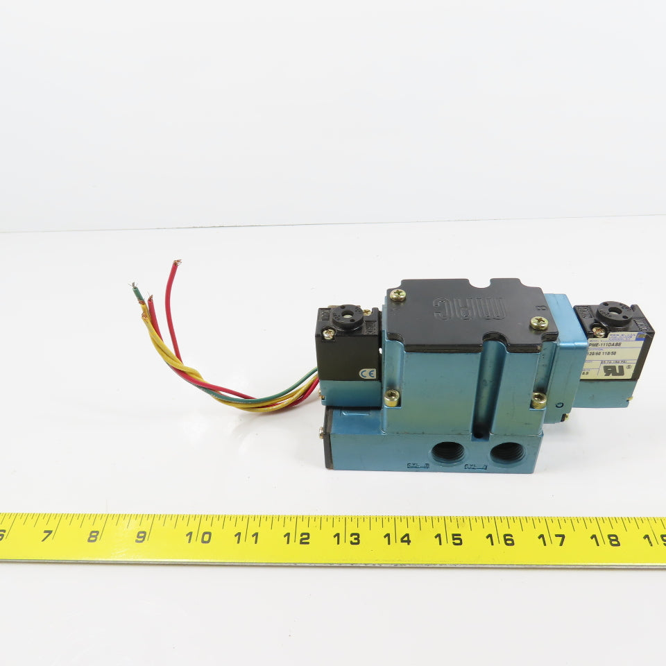 Mac 6321D-311-PM-111DA 2-Position Pneumatic Solenoid Directional Valve 120V
