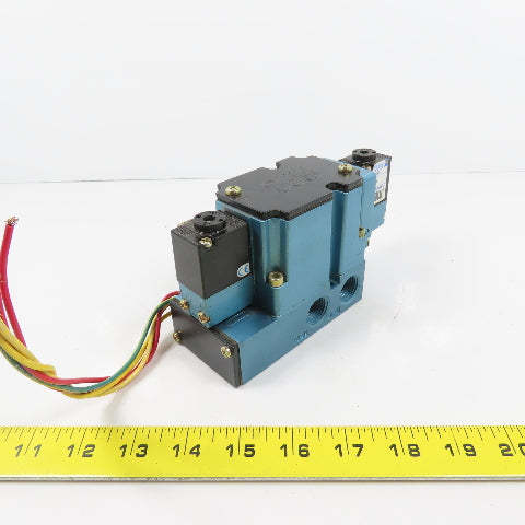 Mac 6321D-311-PM-111DA 2-Position Pneumatic Solenoid Directional Valve 120V