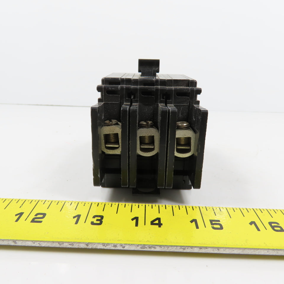 Square D Type QOU 3-Pole 50A Circuit Breaker 240VAC
