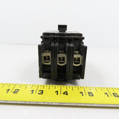 Square D Type QOU 3-Pole 50A Circuit Breaker 240VAC