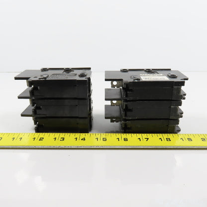 Siemens Gould BQ3B020 Type BQ 3-Pole 20A Circuit Breaker 240VAC Lot Of 2