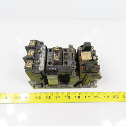 Allen Bradley 509-A0J Size 0 Motor Starter 600V 5HP 24V Coil Overload 592-B0W16