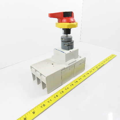 Allen Bradley 140G-I2C3-D20 200A Circuit Breaker W/ 140G-G-RMX Operator &140U-PY