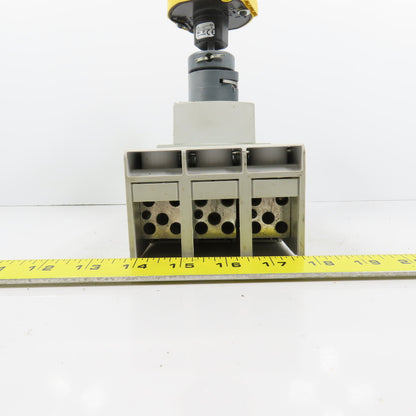 Allen Bradley 140G-I2C3-D20 200A Circuit Breaker W/ 140G-G-RMX Operator &140U-PY