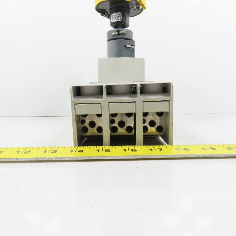 Allen Bradley 140G-I2C3-D20 200A Circuit Breaker W/ 140G-G-RMX Operator &140U-PY