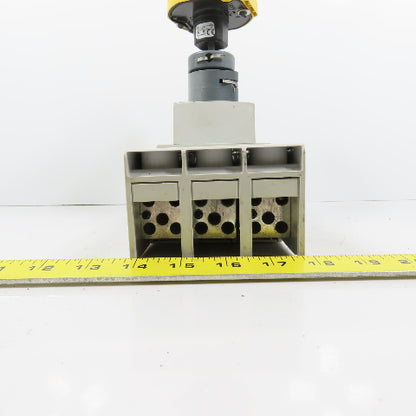 Allen Bradley 140G-I2C3-D20 200A Circuit Breaker W/ 140G-G-RMX Operator &140U-PY