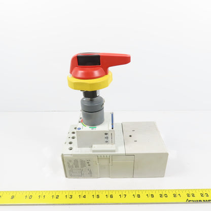 Allen Bradley 140G-I2C3-D20 200A Circuit Breaker W/ 140G-G-RMX Operator &140U-PY