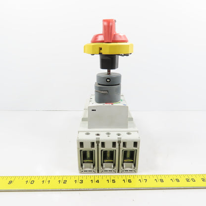 Allen Bradley 140G-I2C3-D20 200A Circuit Breaker W/ 140G-G-RMX Operator &140U-PY
