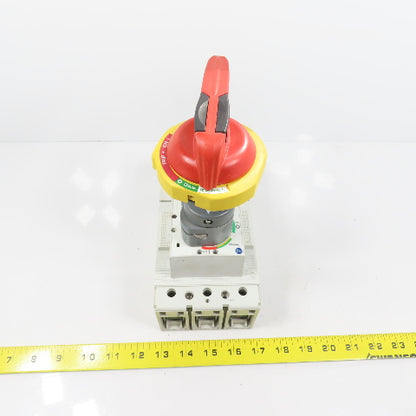Allen Bradley 140G-I2C3-D20 200A Circuit Breaker W/ 140G-G-RMX Operator &140U-PY