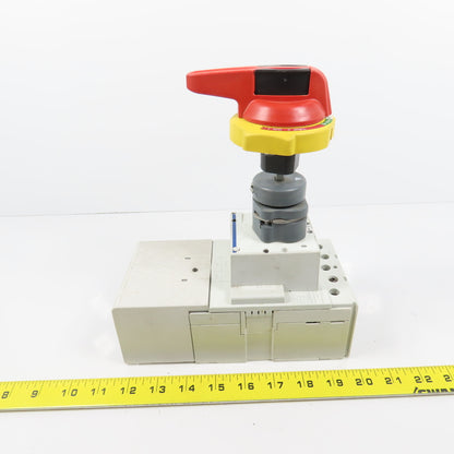 Allen Bradley 140G-I2C3-D20 200A Circuit Breaker W/ 140G-G-RMX Operator &140U-PY