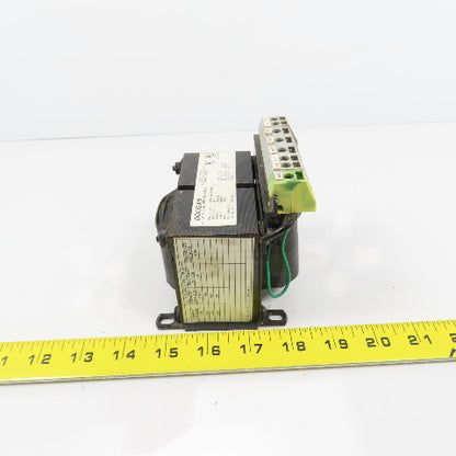 Dongan ES-10075.445 0.100kVA Single Phase Transformer Pri 208/230/460 Sec 24VAC