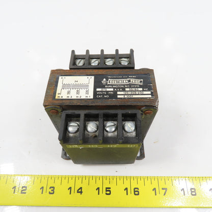 Southern Pride E1001 0.075kVA Single Phase Transformer Pri 120/208/230V Sec 24V