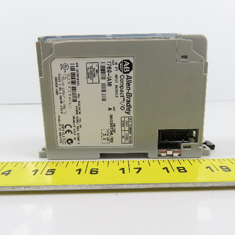 Allen Bradley 1769-IA16 Ser A Compact I/O 16 PT. Input Module F/W 3.1