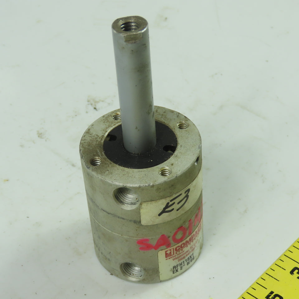 Compact Air Products RFH118X1 1-1/8 Bore Pneumatic Cylinder 1" Stroke 2" Proj.