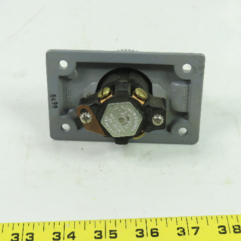 Russellstoll 3744-RS 600VAC Receptacle 10A 4 Wire