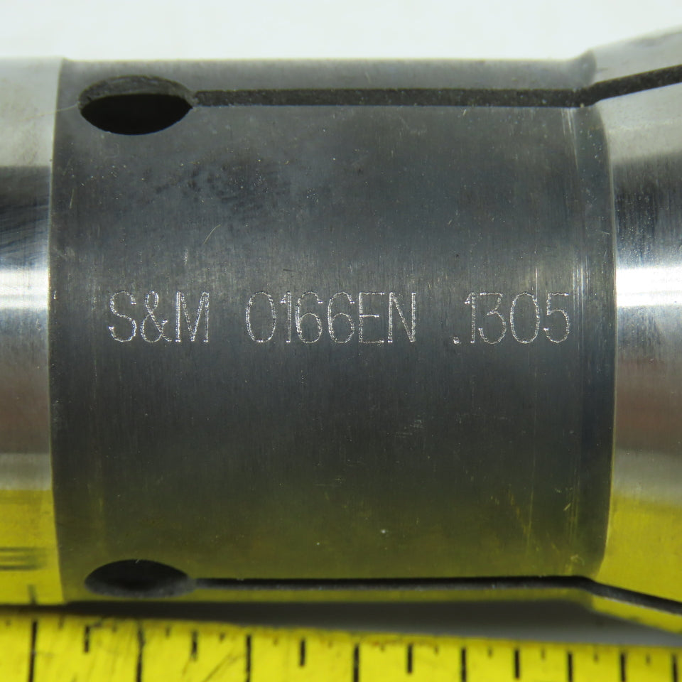 Southwick & Meister 0166EN 0.1305" Extended Nose Head Stock Collet 2.76" OAL