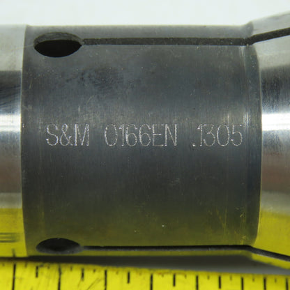 Southwick & Meister 0166EN 0.1305" Extended Nose Head Stock Collet 2.76" OAL