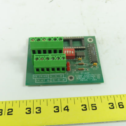 Sigma 21605 Interface Card Rev 1.2