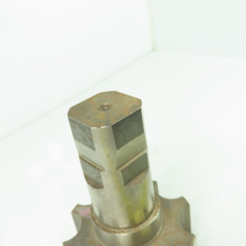 4-3/32" Straight 8 Flute Plug Tap 6" OAL 2" Shank Tap Length