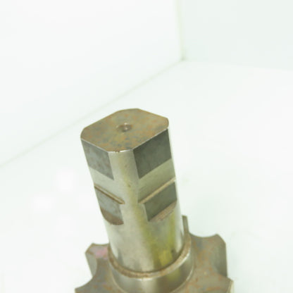 4-3/32" Straight 8 Flute Plug Tap 6" OAL 2" Shank Tap Length