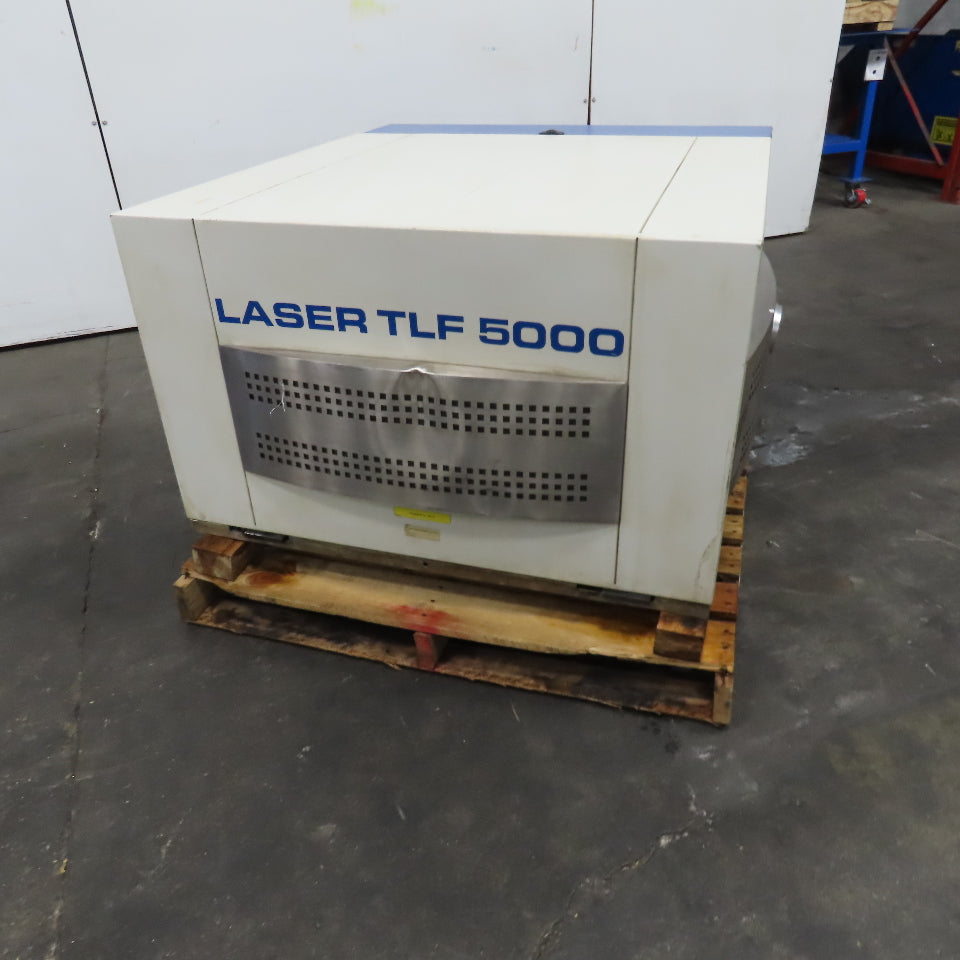 Trumph TLF 5000t CNC Laser Resonator Beam Generator Mfg. 2002