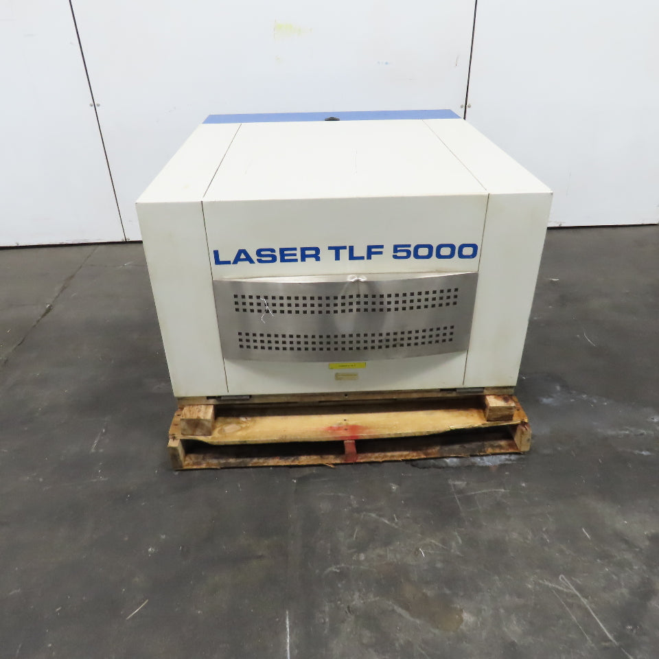 Trumph TLF 5000t CNC Laser Resonator Beam Generator Mfg. 2002