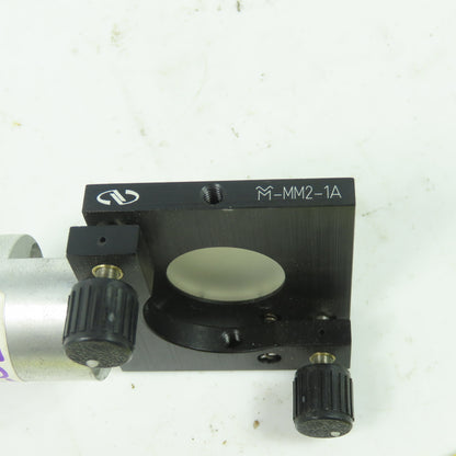 Newport M-MM2-1A Optical Lens Mirror Mount W/Lens