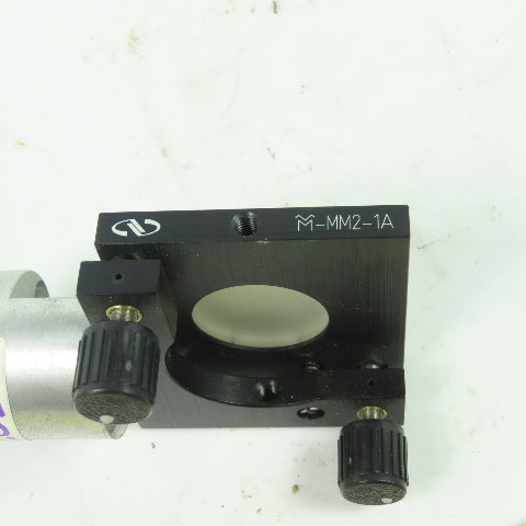 Newport M-MM2-1A Optical Lens Mirror Mount W/Lens