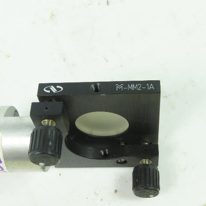 Newport M-MM2-1A Optical Lens Mirror Mount W/Lens