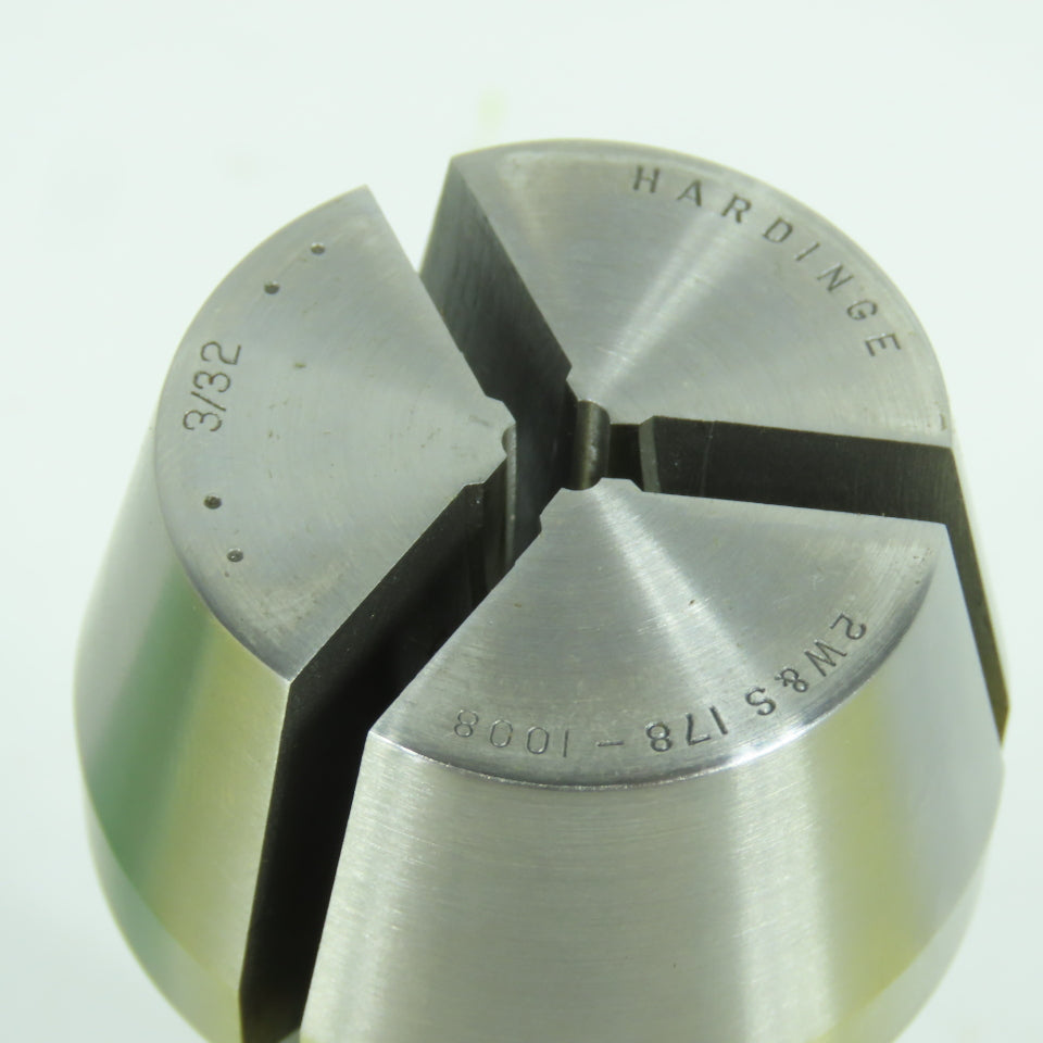 Hardinge 178-1008 2 Warner & Swasey 3/32" Round SM Collet 3.82" OAL