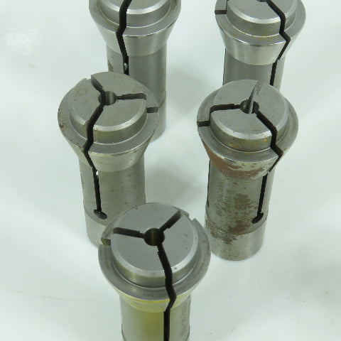 KEB MC20 (5) 3/16" & (1) 0.240" CB Round Collets Lot Of 6