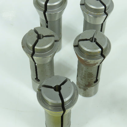 KEB MC20 (5) 3/16" & (1) 0.240" CB Round Collets Lot Of 6