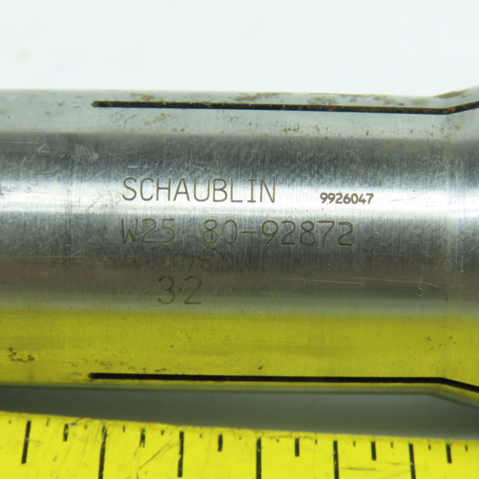 Schaublin W25 3.2mm (1/8") Draw Type Collet