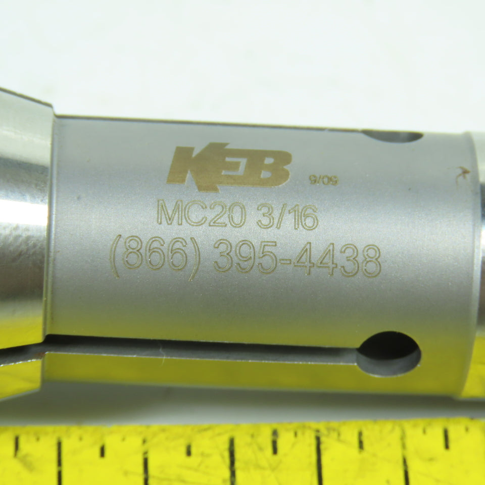 KEB MC20 3/16" Headstock & Pickoff Collet 2.64" OAL