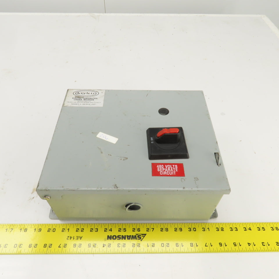 Daykin ML2F2F-Z227 Modular Transformer Disconnect 25A Max